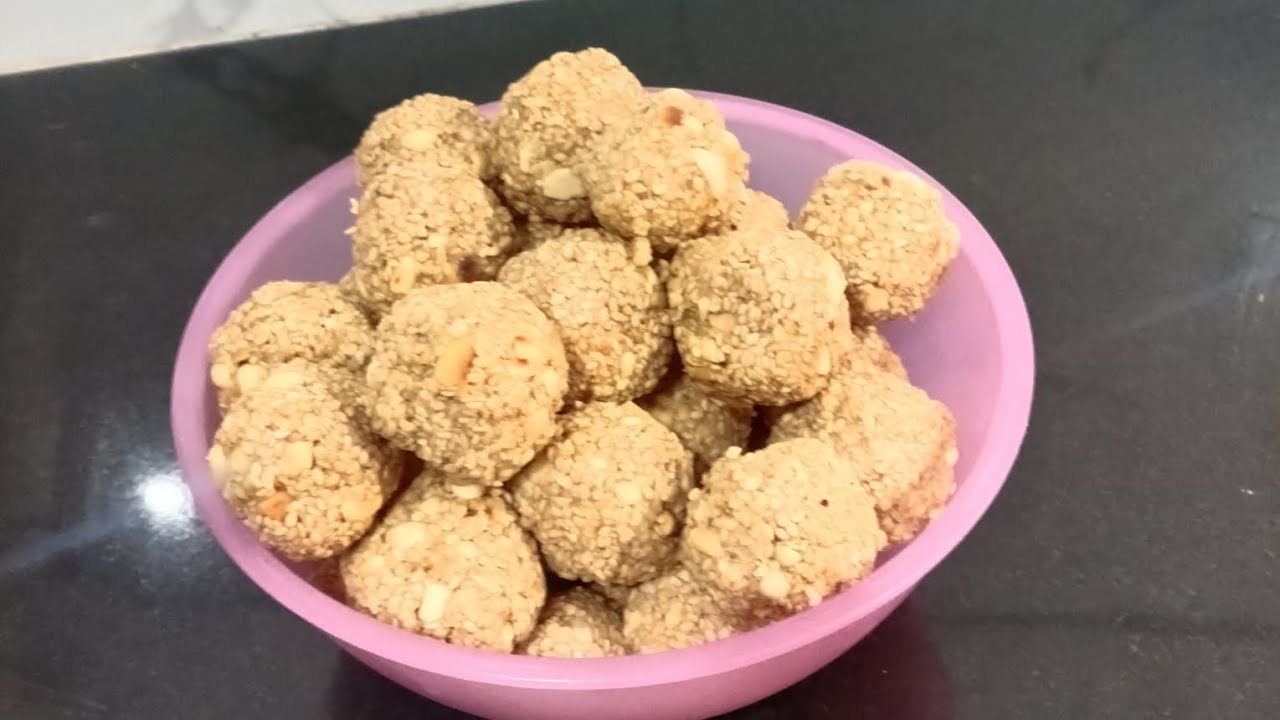 संक्रांत स्पेशल तिळाचे लाडू                