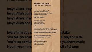 Insya Allah - Maher Zain feat Fadly ( Lirik Lagu)