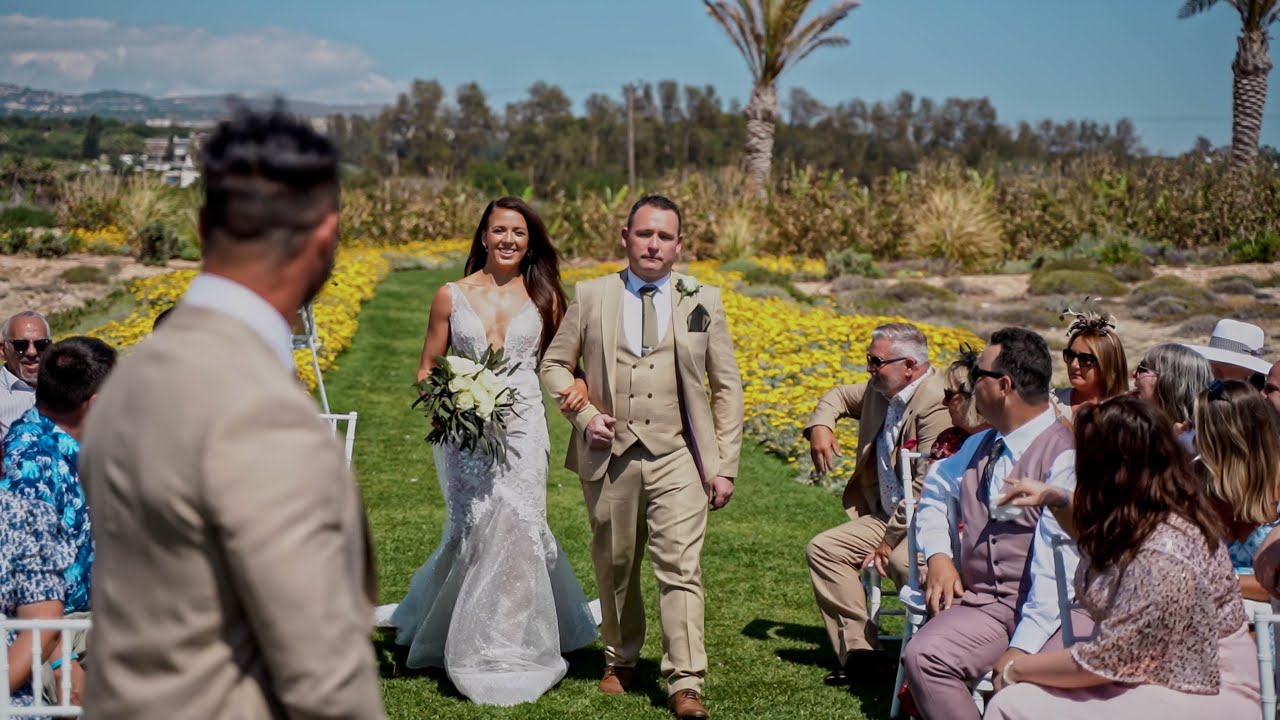 Hannah & Craig, Cyprus Wedding, Venue Alassos by Eros Wedding Films