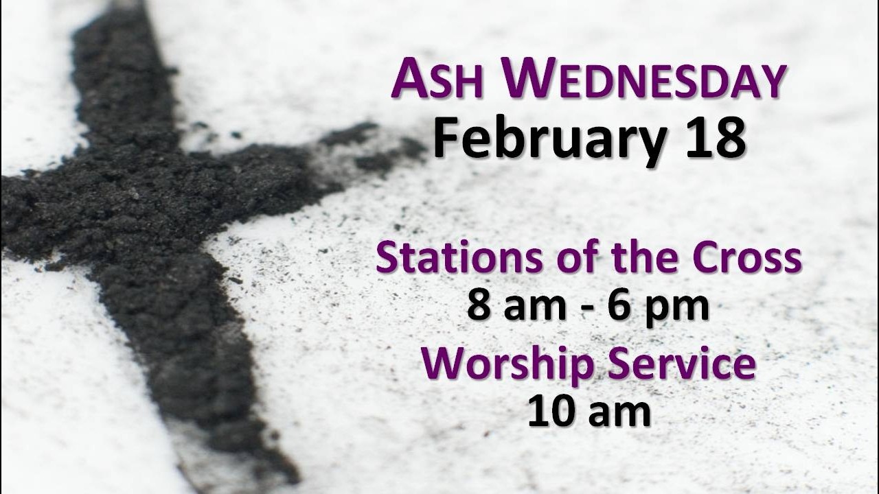 Ash Wednesday - Stations of the Cross