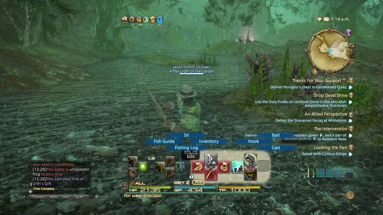 FF14 Feast or Famine Big Fish quest YouTube
