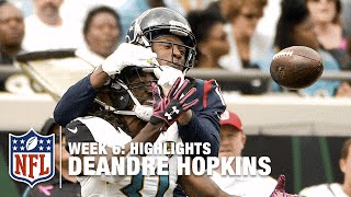 DeAndre Hopkins Highlights (Week 6) | Texans vs. Jaguars | NFL