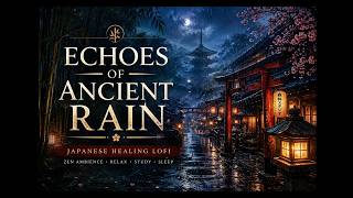 Echoes of Ancient Rain 🌿 Japanese Healing Lofi & Zen Ambience for Relax, Study & Sleep