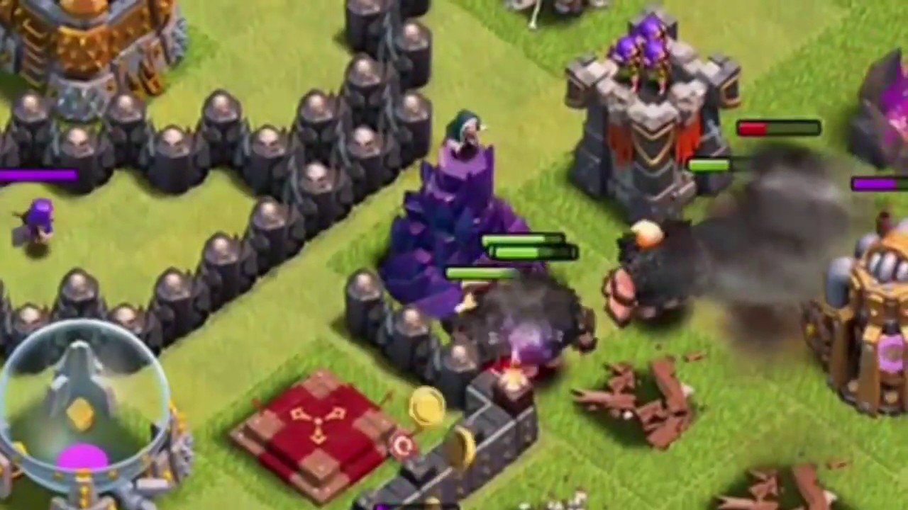 Clash of Clans | INSANE 3D TH9 TROLL BASE DESIGN!! CoC Town Hall 9 Troll Base Defense | 2K17