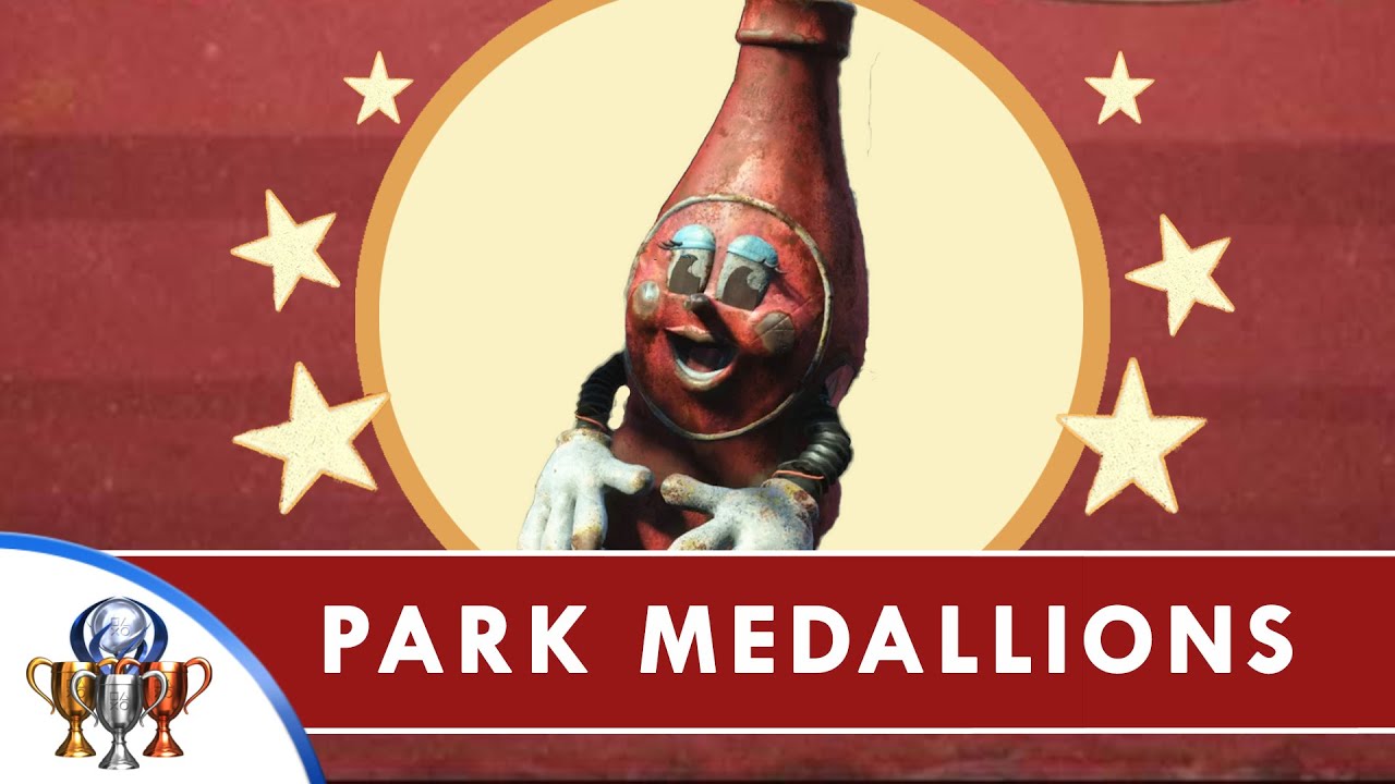 fallout 4 nuka world dlc all park medallions for precious medals
