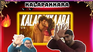 King of Kotha - Kalapakkaara Lyric REACTION | Dulquer Salmaan | Abhilash Joshiy | Jakes Bejoy
