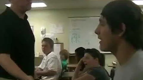 Teacher breaks student's phone