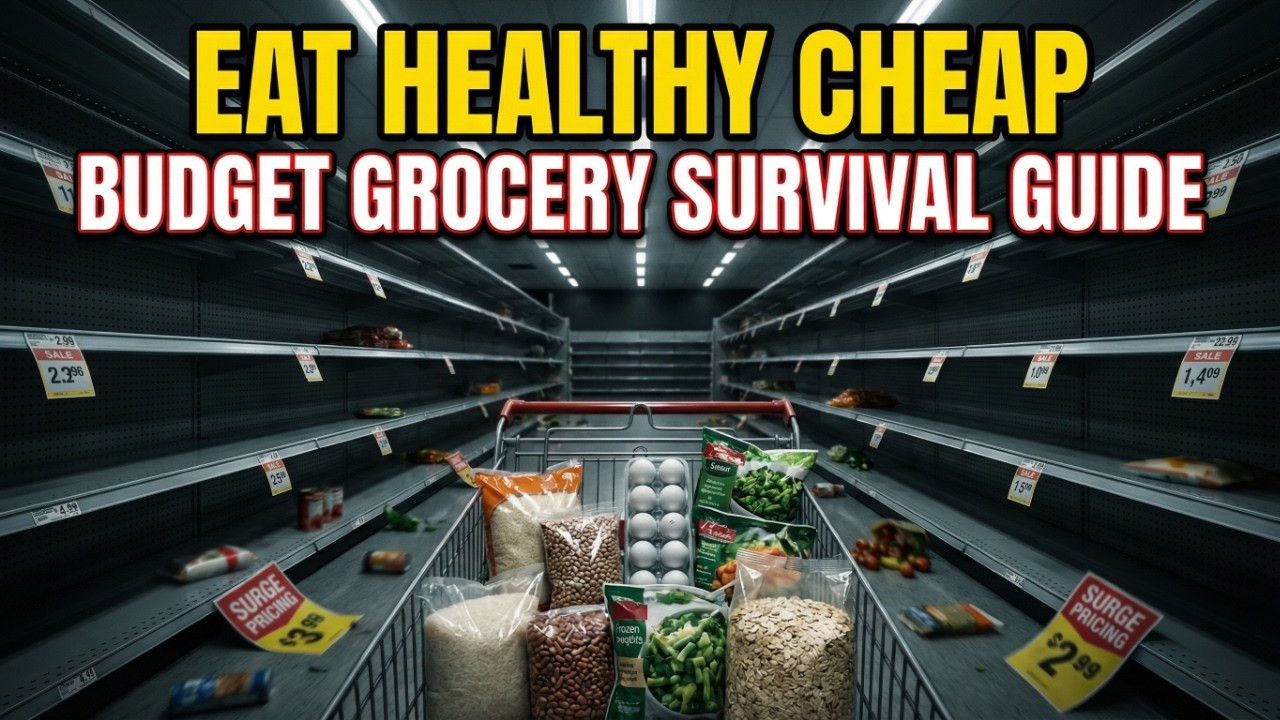 Eating Healthy on a Budget in 2026 | Ultimate Grocery Shopping Guide for Cheap Nutritious Food