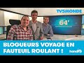 📺 Voyage et handicap : suivez les guides! | Blogs fauteuil roulant | Interview TV5 Monde