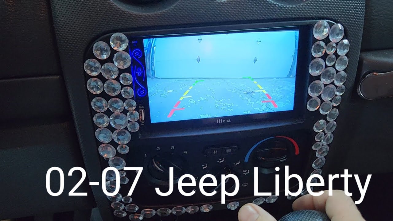 Jeep liberty 02 07 backup camera install (short) YouTube