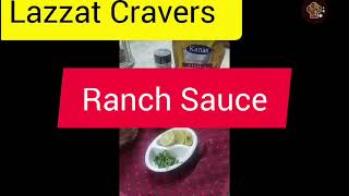 Ranch Sauce #Dressing for Food#food #cooking