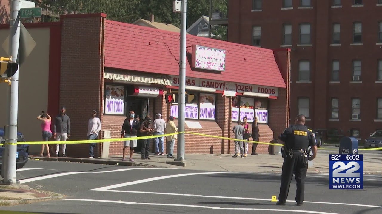 Police investigating shooting on Spring Street in Springfield - YouTube