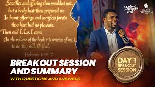 BREAKOUT SESSION AND SUMMARY (DAY 1) | GBS 2026 DAY 1 BREAKOUT SESSION