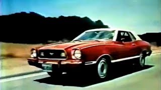 Ford Mustang II 'Car Of The Year' Commercial (1974) 1974 Ford Mustang Ii