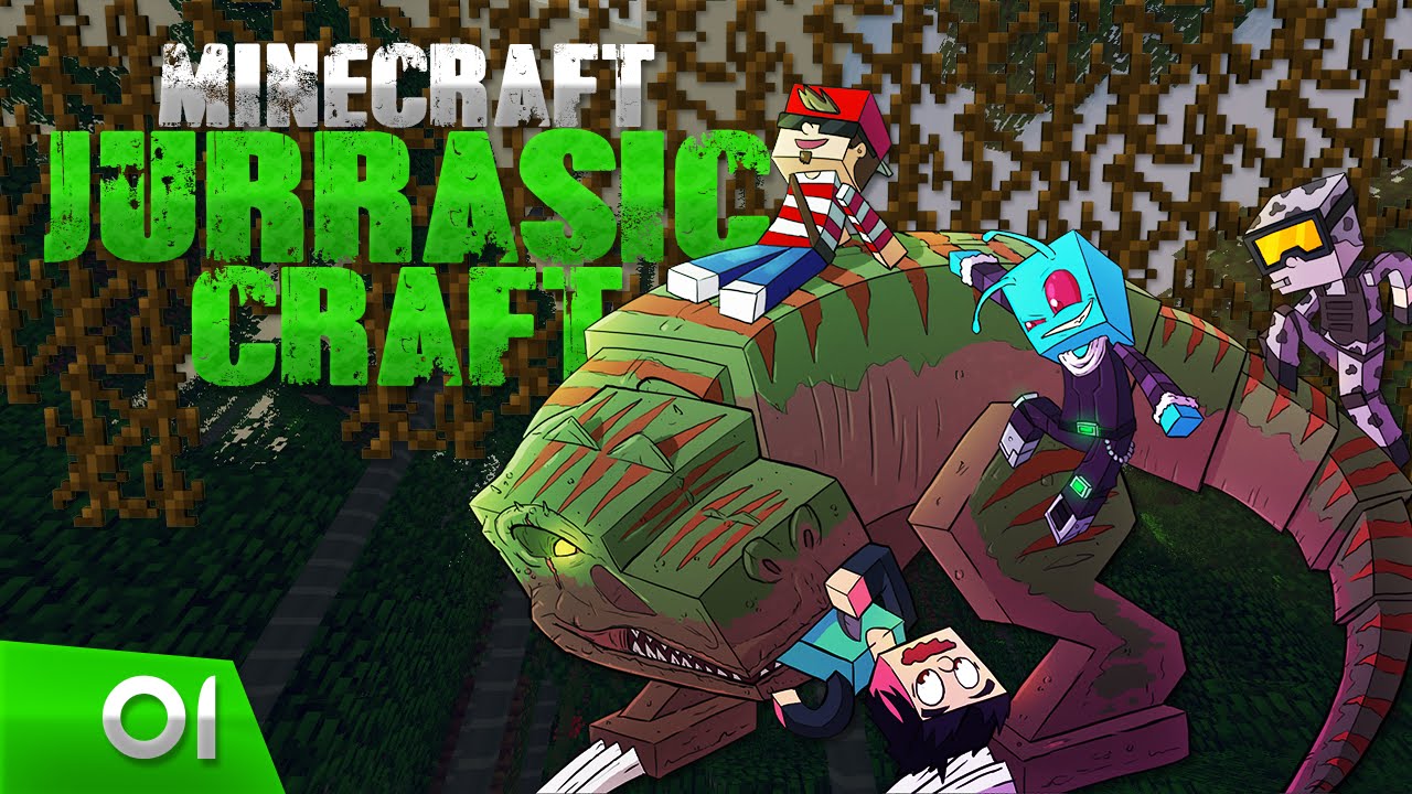 Minecraft Dinosaurs: Jurassic Craft Modded Survival Lets 