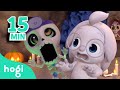 Learn Colors with Halloween Skeleton Doctor | 15min | Halloween Songs for Kids | Pinkfong Hogi
