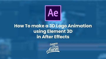 How To make a 3D Logo Animation using Element 3D in After Effects