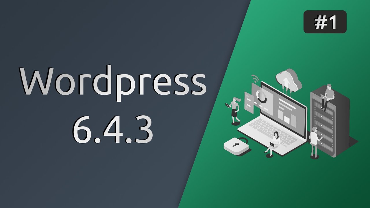 #1 Установка Wordpress 6.4.3 на Open Server 5 - YouTube