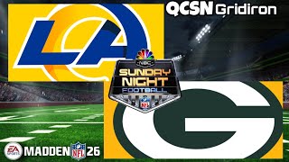 Season 4 Week 12 Sunday Night Football: Rams vs Packers | Madden NFL 26
