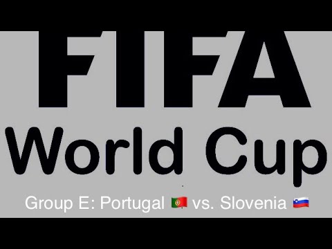 My FIFA World Cup Group E: Portugal vs. Slovenia