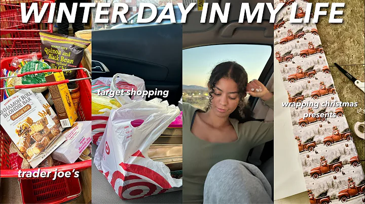 VLOG: christmas shopping,wrapping presents,haul!