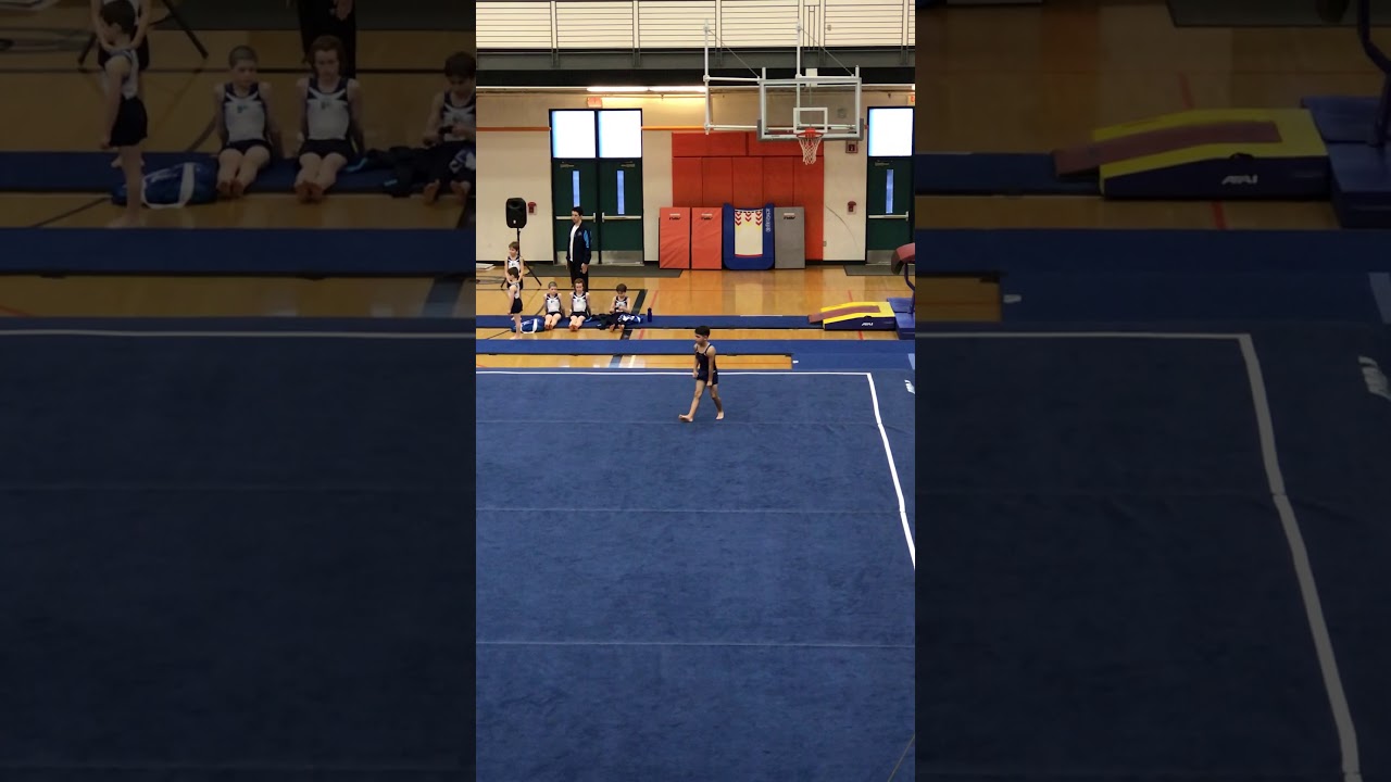 Kelvin level 5 gymnastics floor routine 2018 - YouTube