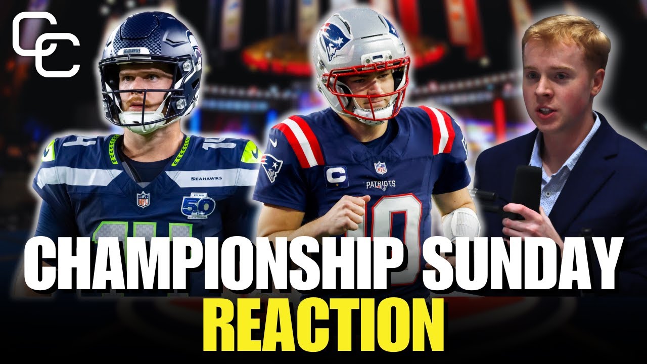 Patriots Back to the Super Bowl + Seahawks STATEMENT Playoff Run! Championship Sunday Breakdown!