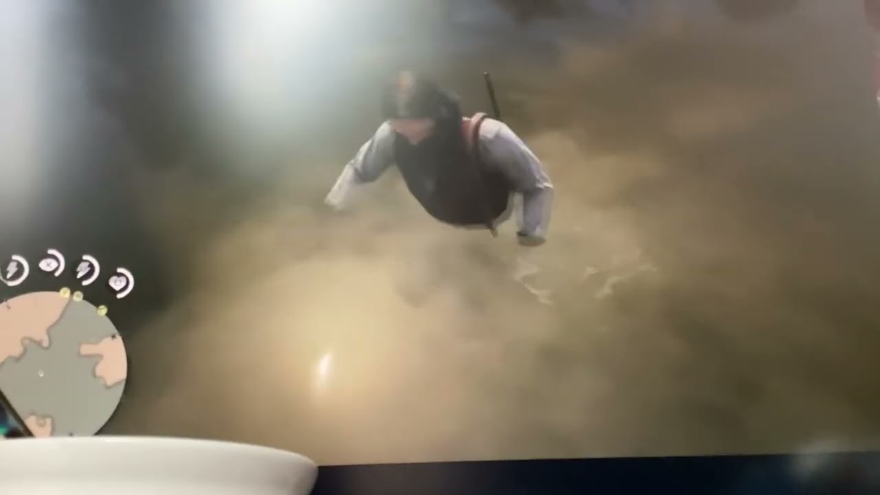 Arthur attacked by a alligator 