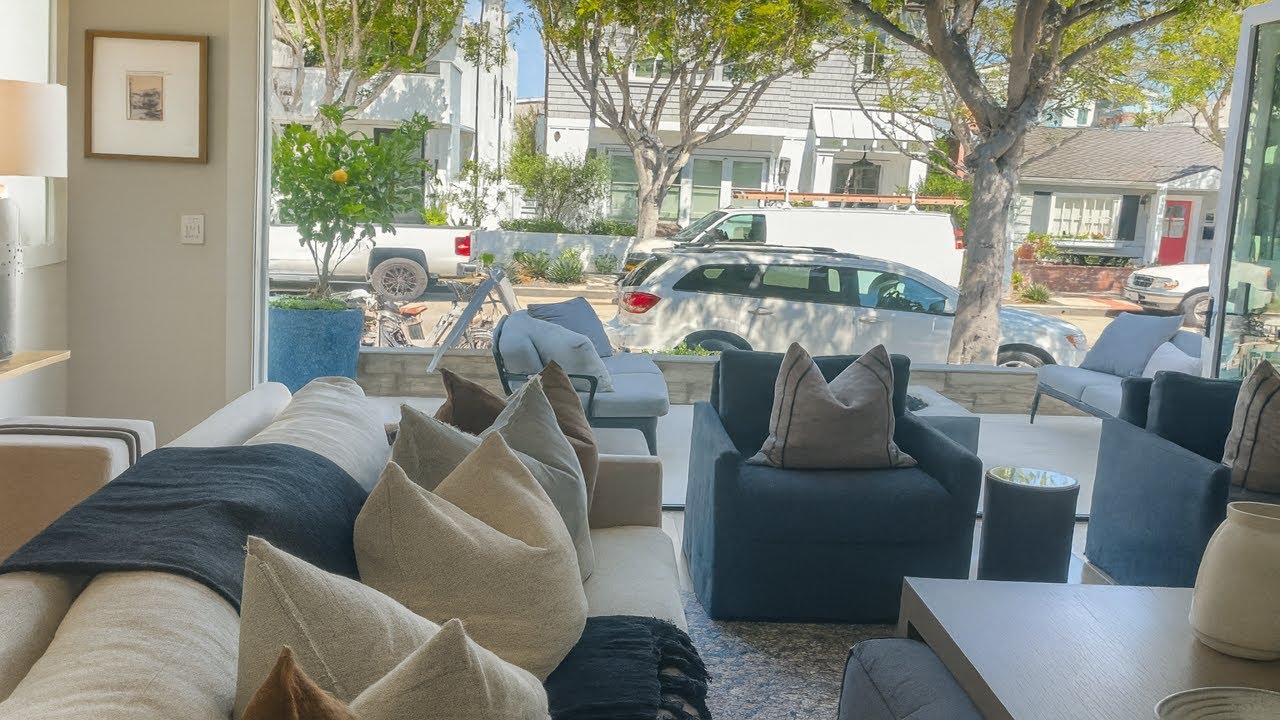 Balboa Peninsula Living  Oceanfront Home Tour in Newport Beach, California
