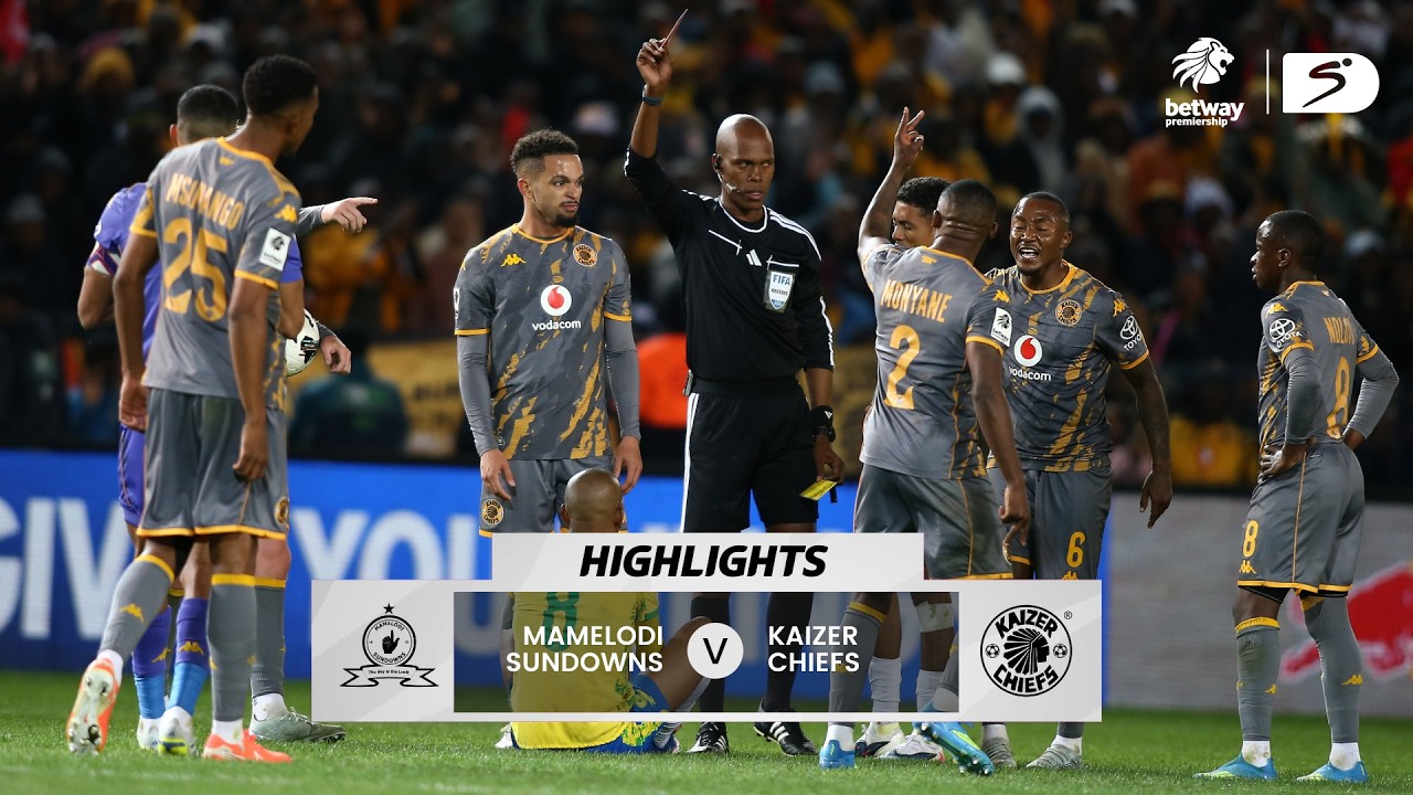 Mamelodi Sundowns v Kaizer Chiefs | Match in 5 Minutes | Betway Premiership