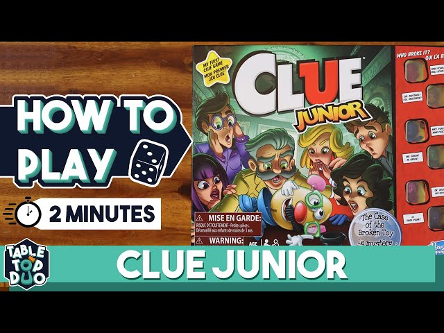 How to Play Clue Junior - Cluedo Junior - Setup your game and rules in  minutes! 