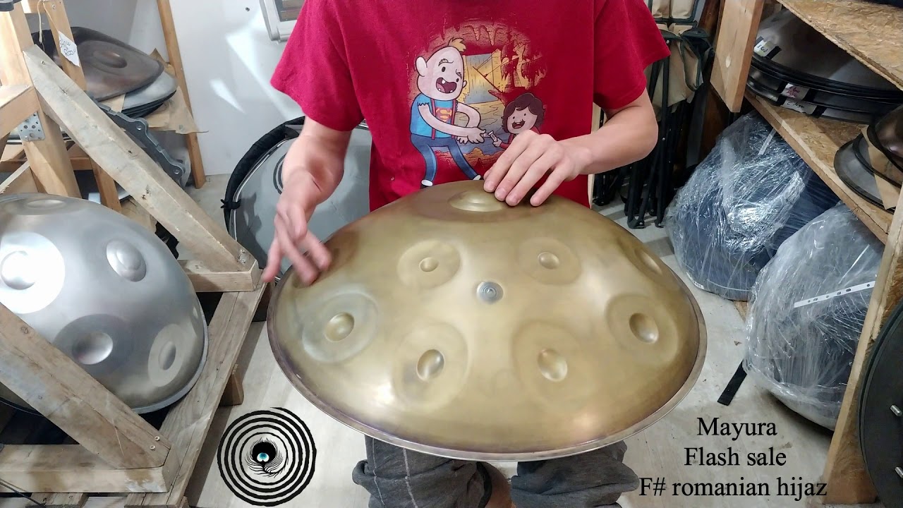 Mayura Handpan F# Romanian Hijaz 12