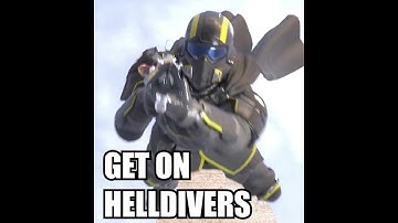 HELLDIVERS 2 Animation - Get On #memes #gaming #helldivers2 #blender