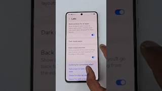 S21 Fe One UI 8 Feature Back Swipe Preview #tech #samsungleak #s21fe5g