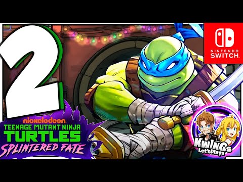 TMNT Splintered Fate Walkthrough Part 2 Dej vu all over again co-op (Nintendo Switch)