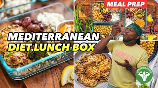 Meal Prep: Mediterranean Diet Red Pepper Chicken Lunch Box