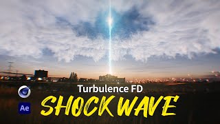 CINEMA 4D Turbulence FD Shock Wave Tutorial l  터뷸런스 FD 쇼크웨이브