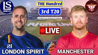 London Spirit Vs Manchesters T20 Match | Live Score Analysis & Discussion | The Hundred Cricket screenshot 3