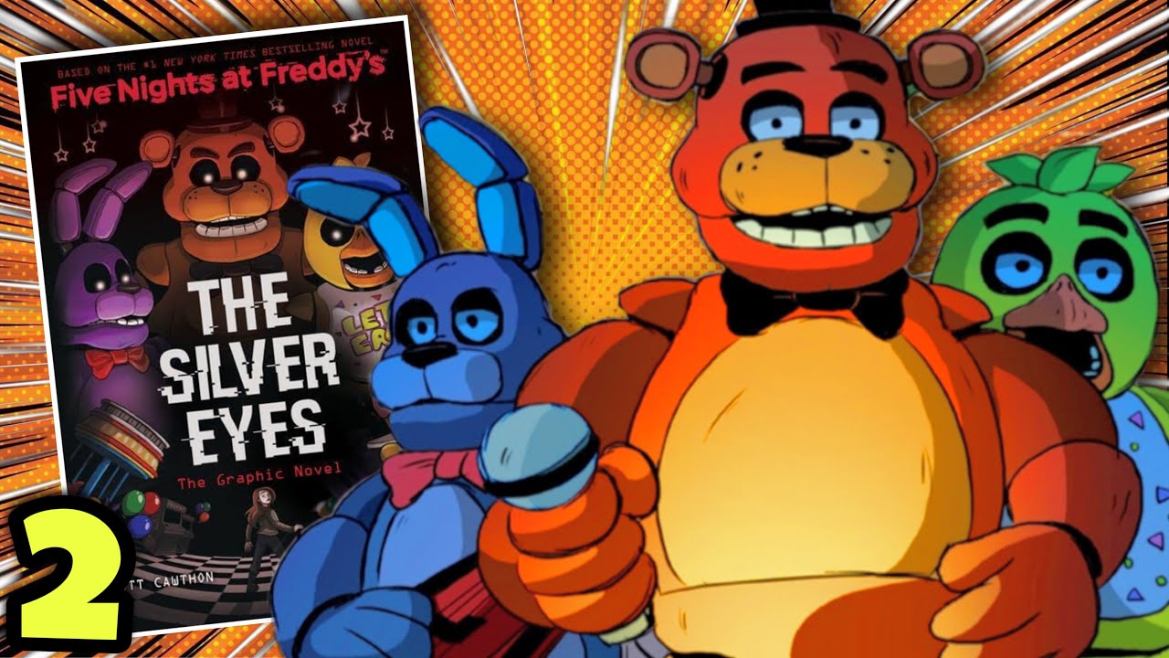 FNAF The Silver Eyes - COMPLETO, todos os Capítulos- Ravena Abluba -  Quadrinho do Fnaf em Português. 