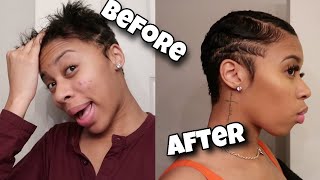 Trying Finger Waves for the First Time! | TayPancakes