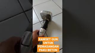 ramset Gun Pemasangan Paku Beton