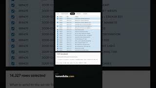 Details Select all rows in a filtered React table, without a million ids News