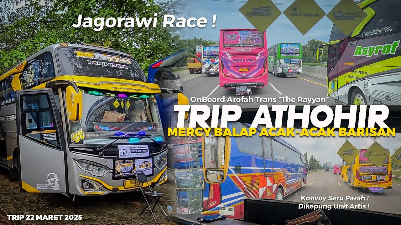 [ NAIK UNIT YANG PALING BEDA DITENGAH KONVOY BAR-BAR ! ] Trip Athohir Part 2 on Arofah The Rayyan