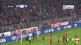 أهداف أرسنال 2-0 بايرن ميونخ [13-3-2013] عصام الشوالي HD