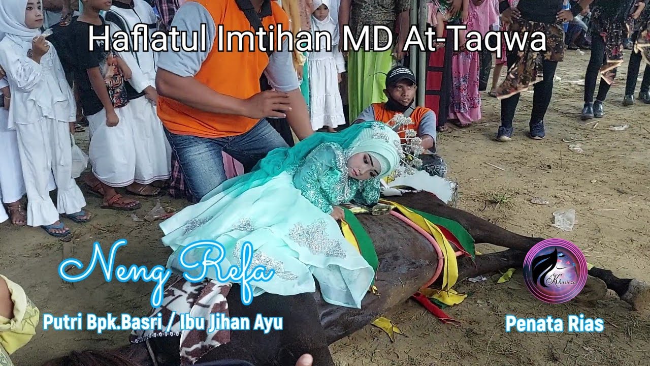 Neng Refa Haflatul imtihan MD At-Taqwa Bersama @LASKAR JOKO TOLE