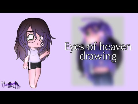 Eyes of heaven drawing | Speedpaint