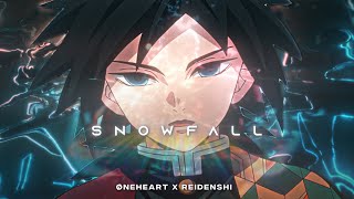 Giyuu Snowfall Demon Slayeramvedit4K Pf