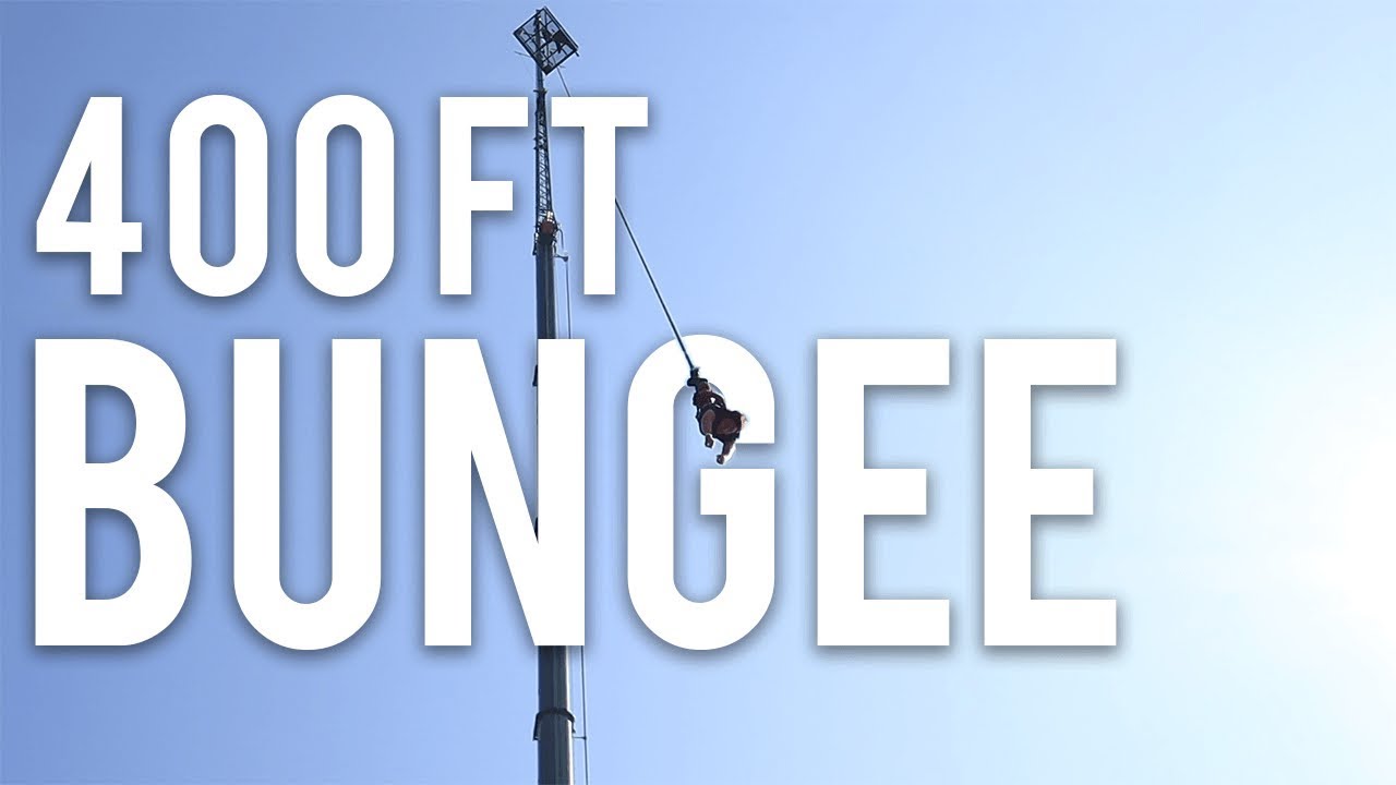 Bungee Jump UK - Pushed from 400ft (Bucket List)