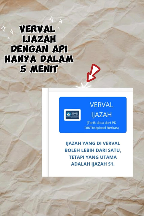Cara Mudah Verval Ijazah di Info GTK #guru #infoguru #infopendidikan #infoppg #ppg