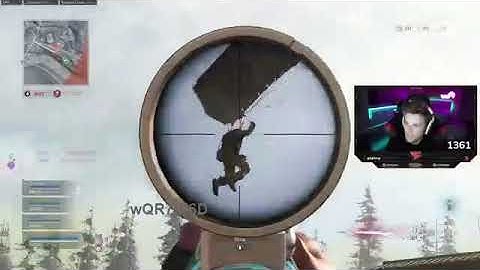 Kar98k Sniper Scope is a cheat code in Warzone